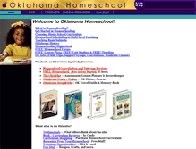 Tablet Screenshot of oklahomahomeschool.com